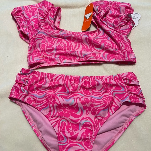 bundle two tank tops, overall dress, three bathing suits and two tank tops - Picture 6 of 7